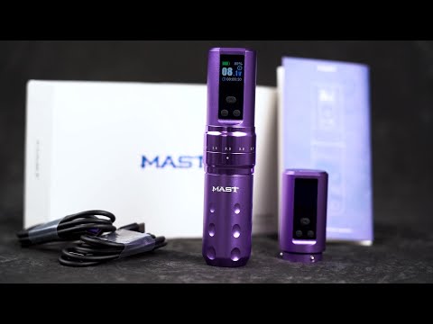 Machine à tatouer sans fil Mast Fold Pro rouge