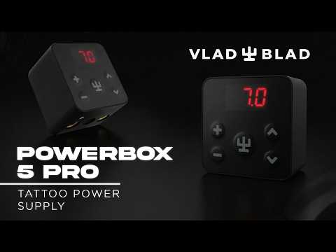 Vlad Blad PowerBox 5 Pro Alimentation pour Tatouage
