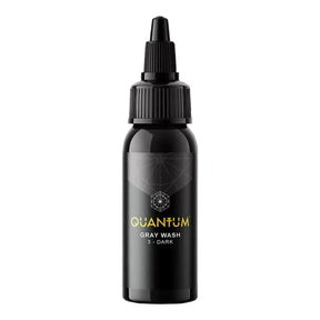 Quantum Gray Wash 3 Dark tattoo pigment bottle