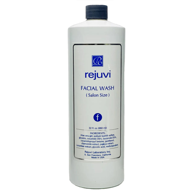 Rejuvi f Nettoyant Visage Moussant 960ml, Flacon avec bouchon