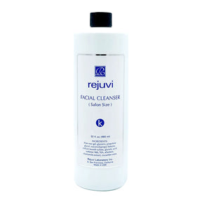 Rejuvi k Nettoyant Visage 960ml – Flacon, étiquette avant