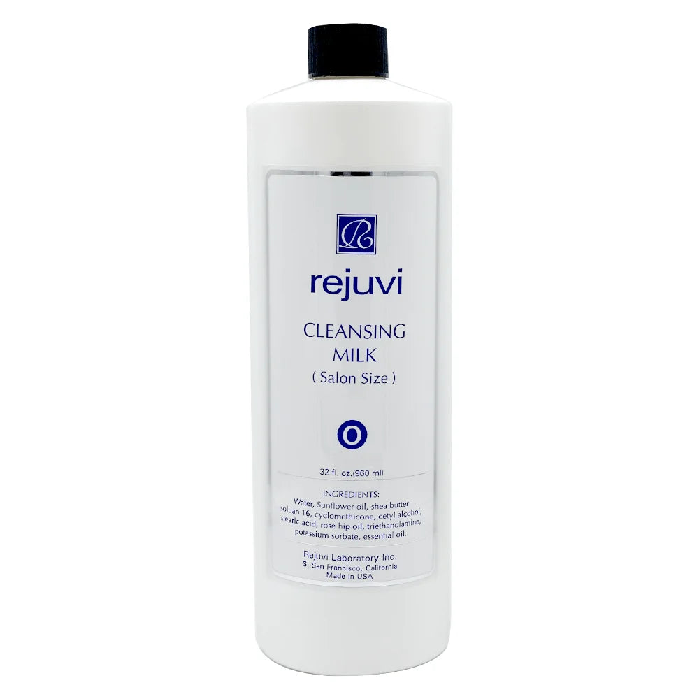 Rejuvi o Lait Nettoyant 960ml – Flacon, étiquette avant