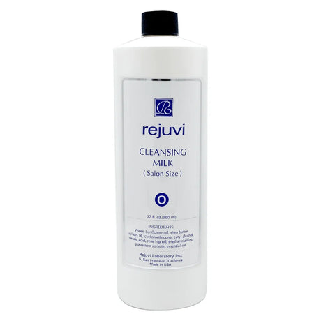 Rejuvi o Lait Nettoyant 960ml – Flacon, étiquette avant