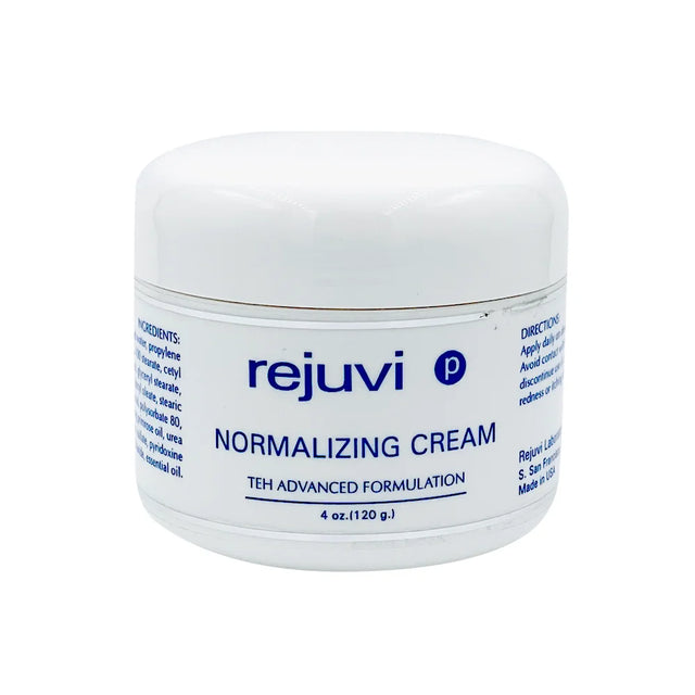 Rejuvi p Normalizing Crème Visage 120g – Pot, étiquette avant