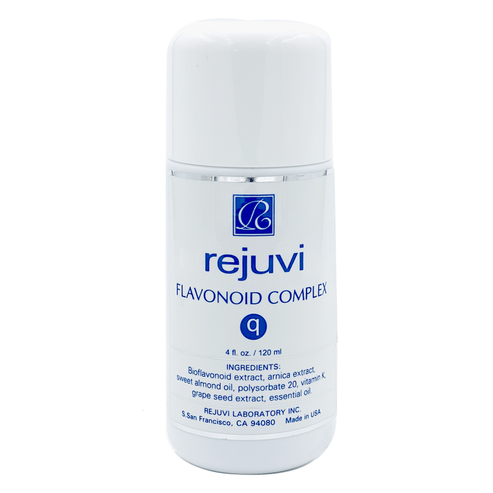 Rejuvi q Complexe De Flavonoïdes 120ml – Flacon, étiquette avant