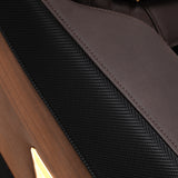 Sakura massage chair 306A wooden leather - BVShop