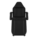 Sillon cosmetic chair with cuvettes black - BVShop
