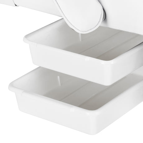 SILLON COSMETIC CHAIR WITH CUVETTES WHITE - BVShop