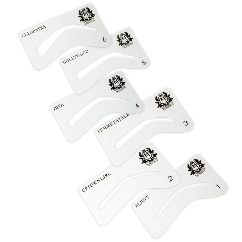 Skin Monarch stencil set 6pcs - BVShop