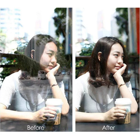 AVA Smartphone Tattoo Camera Lens 37mm CPL filter mounted on a smartphone, showcasing enhanced photography capabilities.