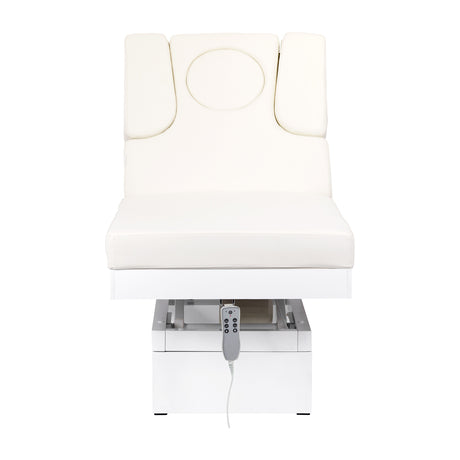 Spa cosmetic couch azzurro 815b in shiny white - BVShop