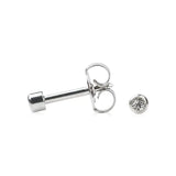 Boucle d'oreille Studex April Crystal Bezel