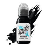 Encre de tatouage Warm Black 3 (30ml) illimitée et mondialement célèbre