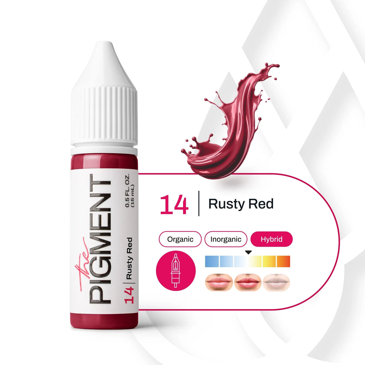 The Pigment 14 Rusty Red Pigment (15ml)