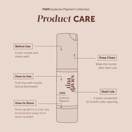 Tina Davies FADE Medium Neutral Brown Pigments 15ml - BVShop