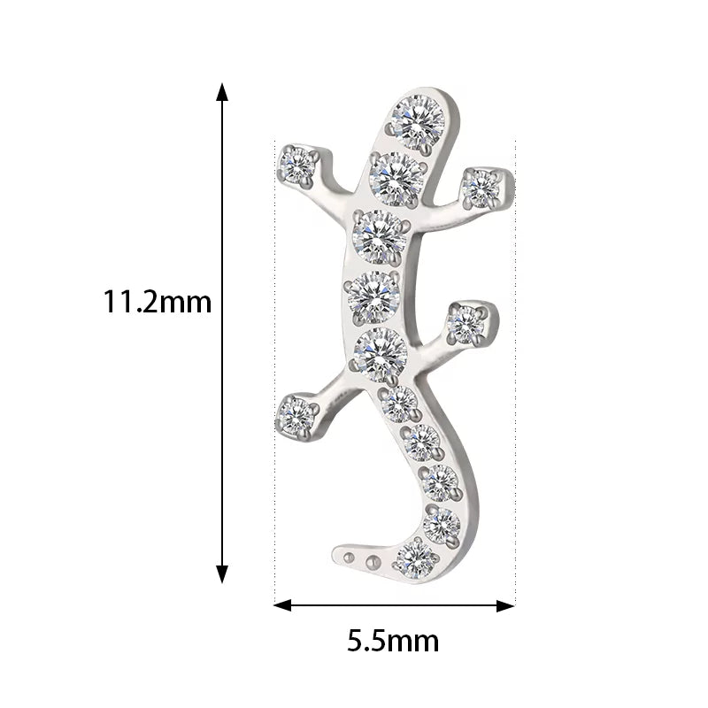 Bague en titane Gecko