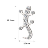 Bague en titane Gecko