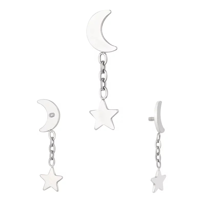 Bague en titane Moonstar