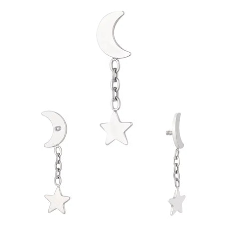 Bague en titane Moonstar