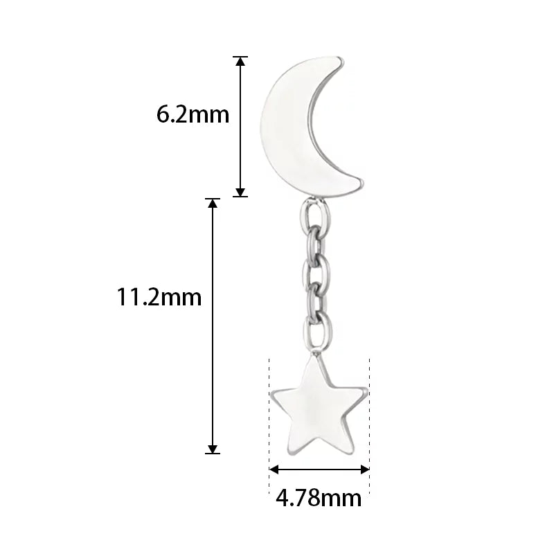 Bague en titane Moonstar