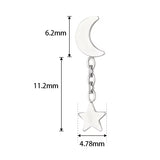 Bague en titane Moonstar