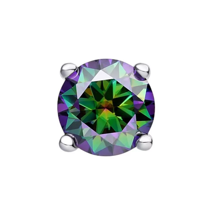 Embouts d'anneau en titane avec sertissage en zirconia