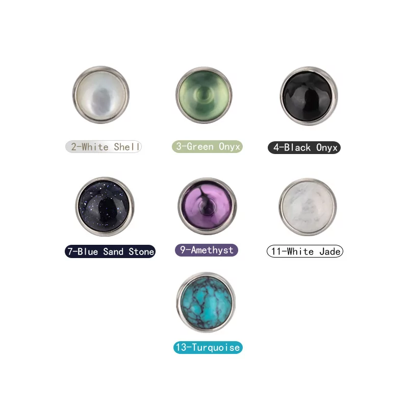 Pointe en titane avec demi-sertissage