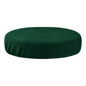 VELOUR COVER STOOL BOTTLE GREEN - BVShop