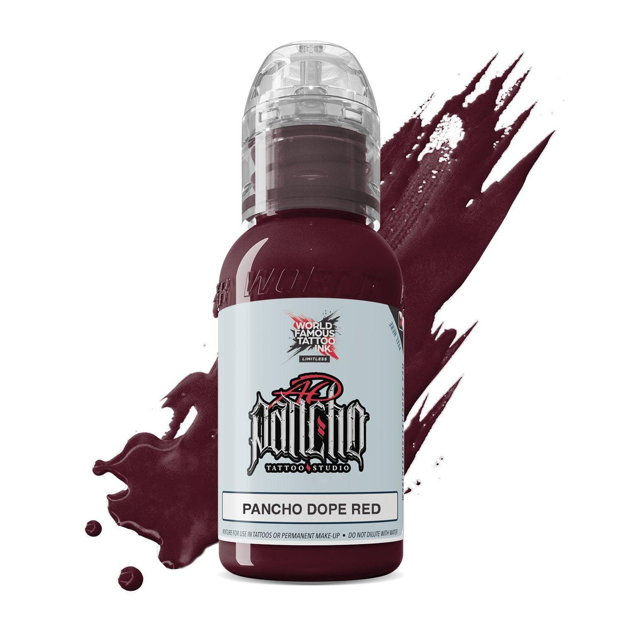Encre de tatouage mondialement célèbre AD Pancho Dope Rouge (30ml)