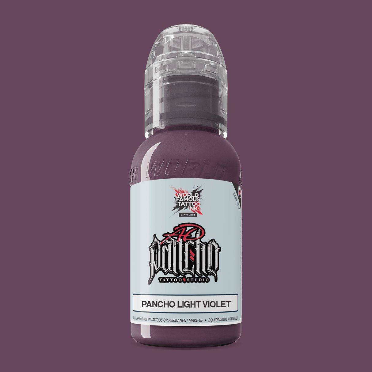 Encre de tatouage mondialement célèbre AD Pancho Light Violet (30ml)