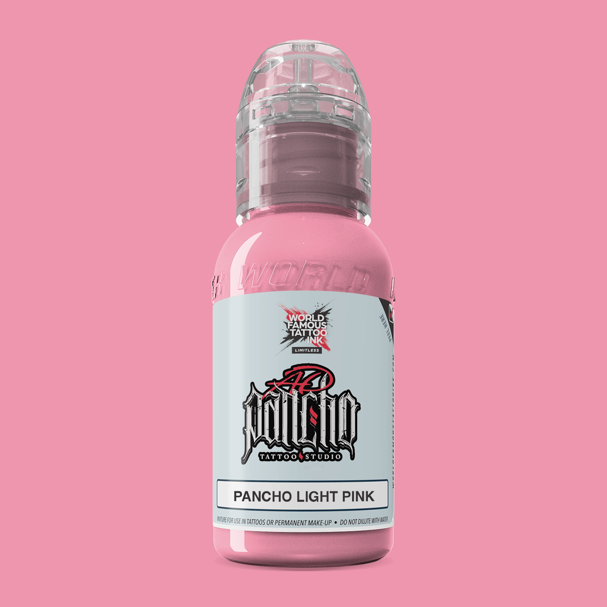 Encre de tatouage mondialement célèbre AD Pancho Rose clair (30ml)