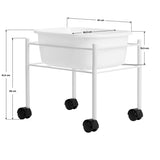 White pedicure tray Simple - BVShop