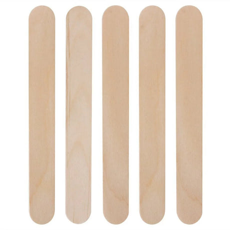 Wooden Spatulas 100pcs - BVShop