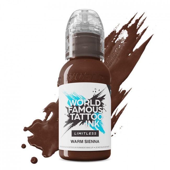 Encre de tatouage illimitée mondialement célèbre Ruban rose Sienne chaude (30ml)