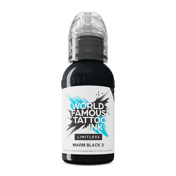 Encre de tatouage Warm Black 2 (30ml) de World Famous Limitless