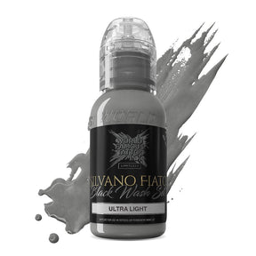 World Famous Limitless Tattoo Ink Silvano Fiato Blackwash Ultra Light 30ml - BVShop