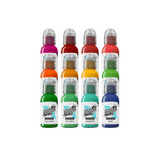 Ensemble de pigments Dragon d'encre de tatouage mondialement célèbre (12x30ml)
